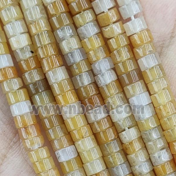 Yellow Aventurine Heishi Beads