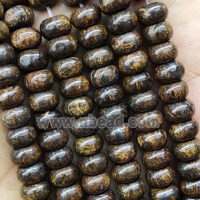 Bronzite Rondelle Beads