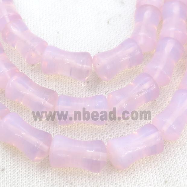 Pink Opalite Beads Bamboo