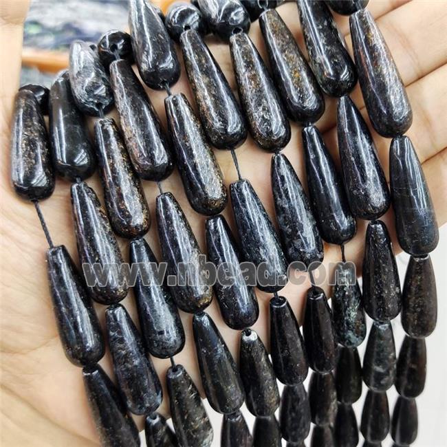 Natural Phlogopite Beads Smooth Teardrop