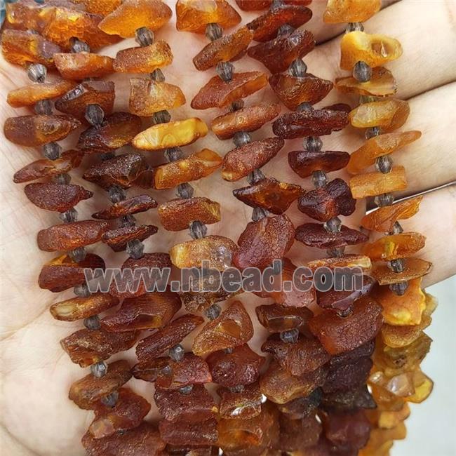 Natural Amber Beads Freeform