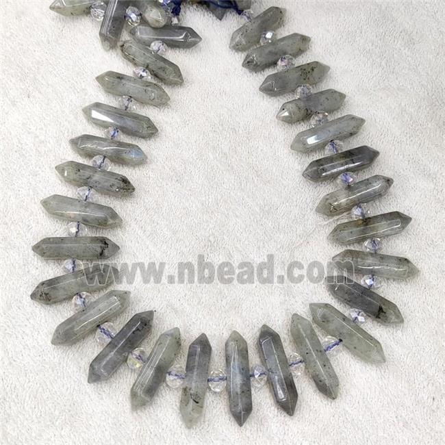 Labradorite Beads Bullet