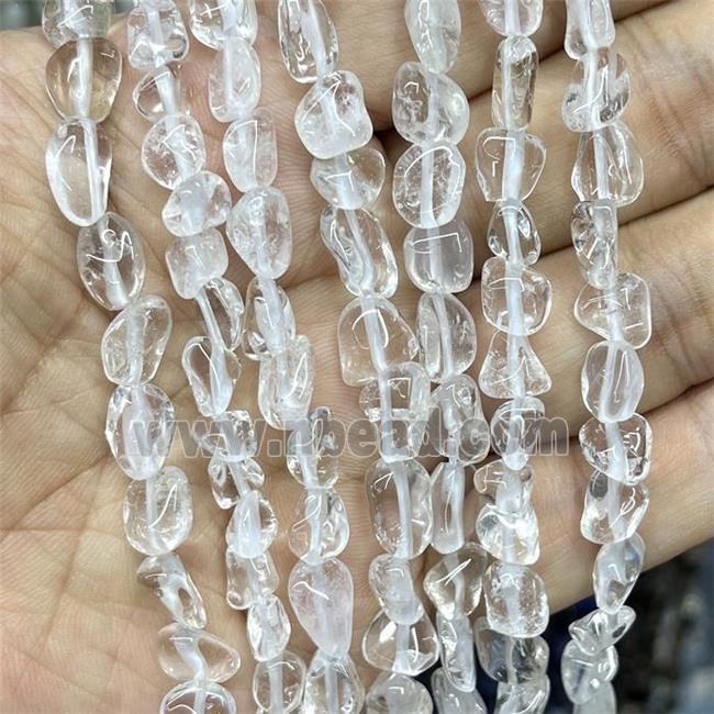 Natural Clear Quartz Chip Beads Freeform