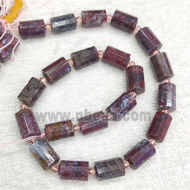 Natural Pietersite Jasper Beads Column