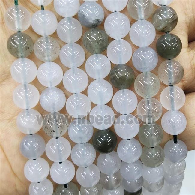 Green Ice Quartzite Beads Smooth Round