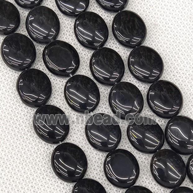 Black Onyx Oval Beads