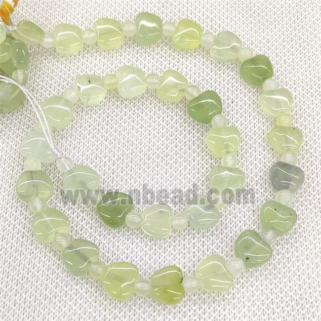 New Mountain Jade Beads Green Apple