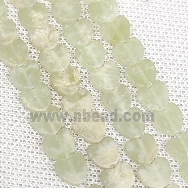 New Mountain Jade Heart Beads