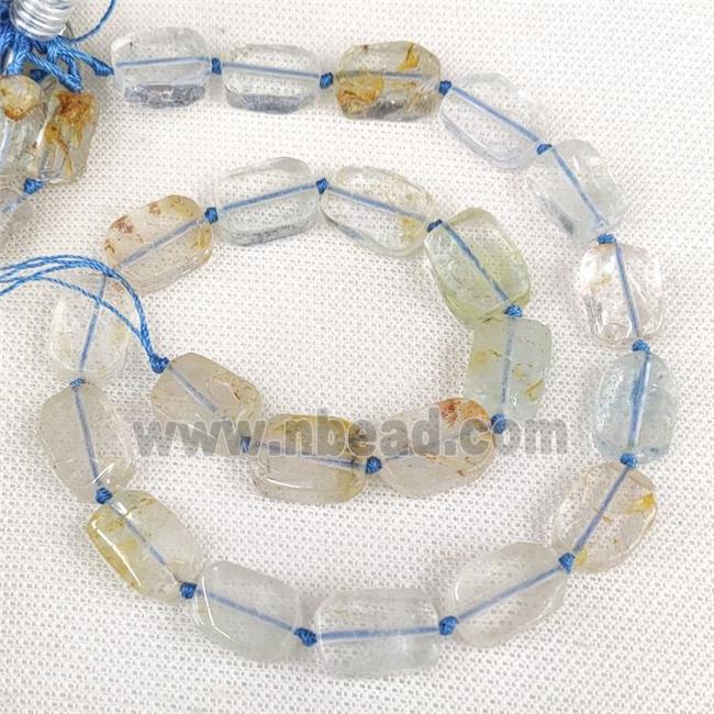 Natural Topaz Rectangle Beads