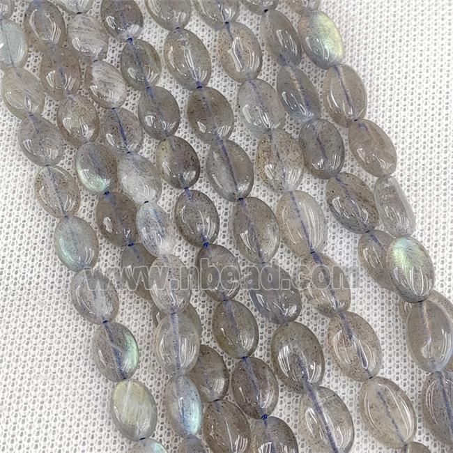 Natural Labradorite Oval Beads A-Grade