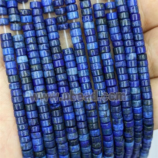 Natural Lapis Lazuli Heishi Beads Blue Dye