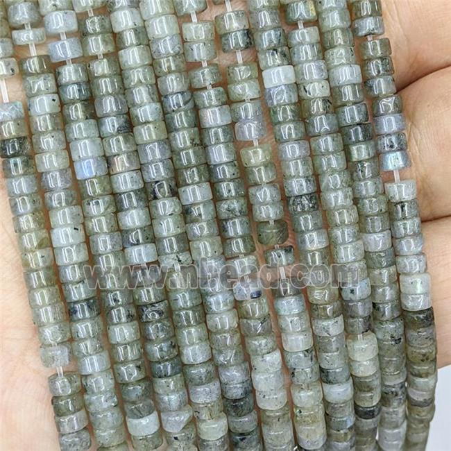 Natural Labradorite Heishi Beads