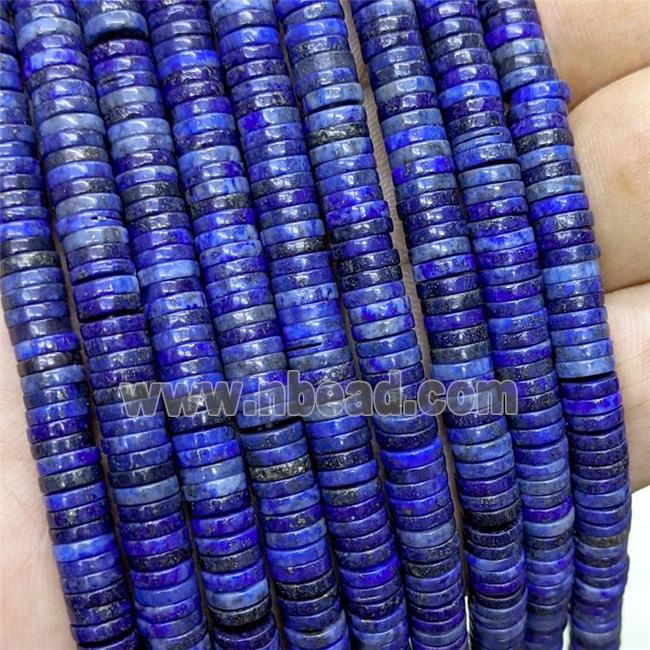 Natural Blue Lapis Lazuli Heishi Beads