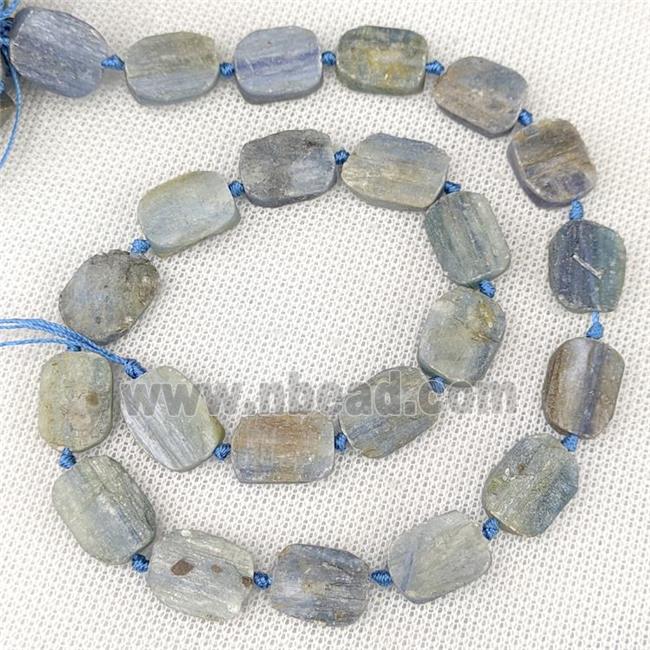 Natural Blue Kyanite Beads Rectangle