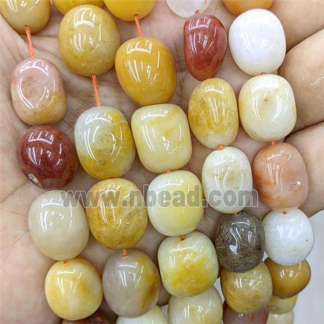 Natural Yellow Aventurine Nugget Beads Freeform