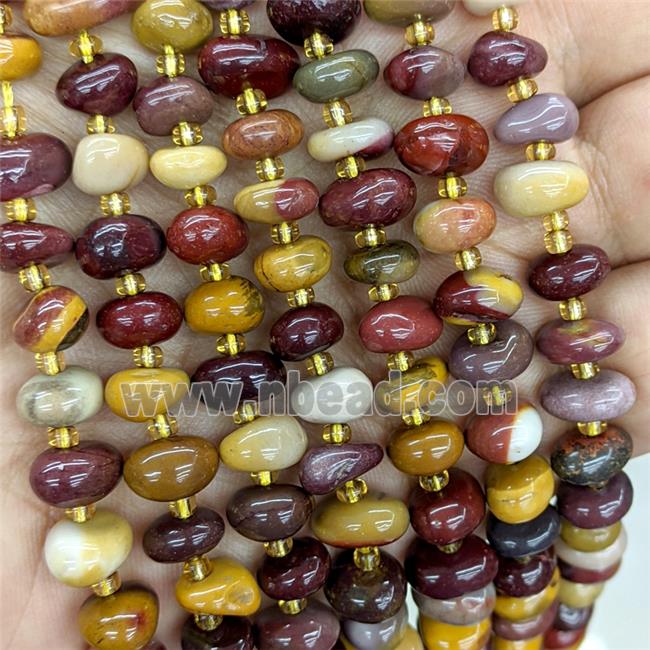 Natural Mookaite Beads Freeform