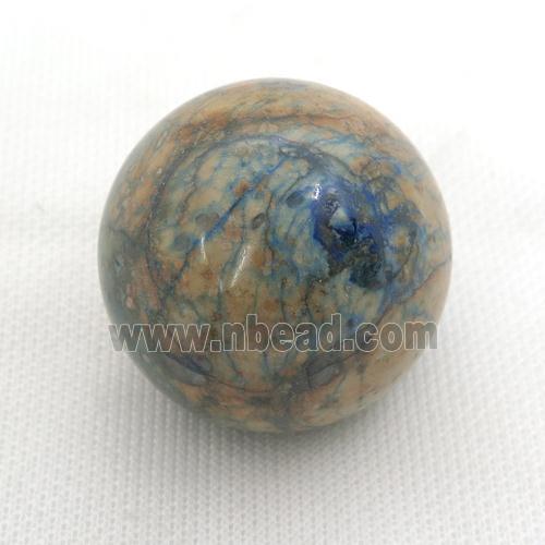 Chrysocolla Sphere Massage Ball Globe Nohole