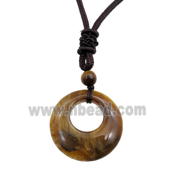 tiger eye stone necklace