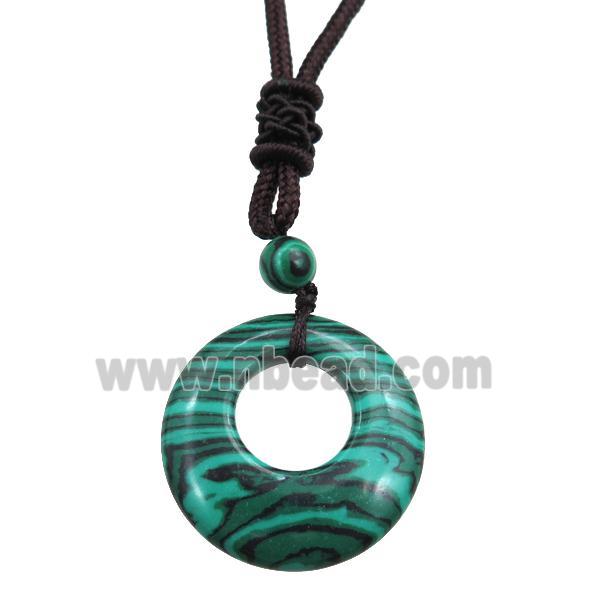 malachite necklace