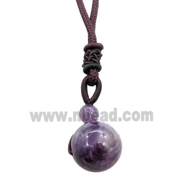 amethyst necklace