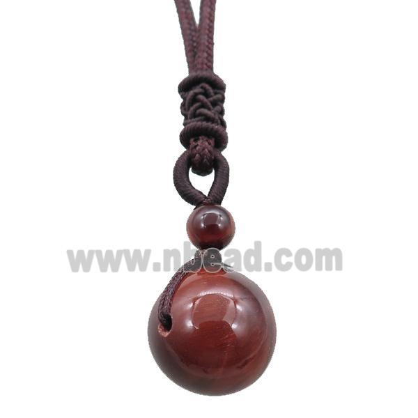 red jasper necklace