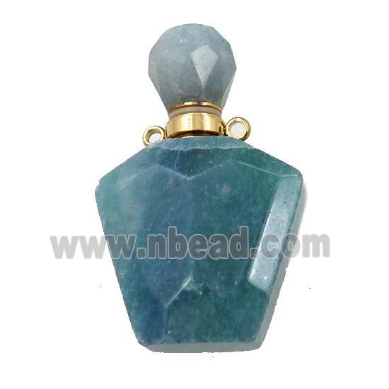 green Quartz perfume bottle pendant