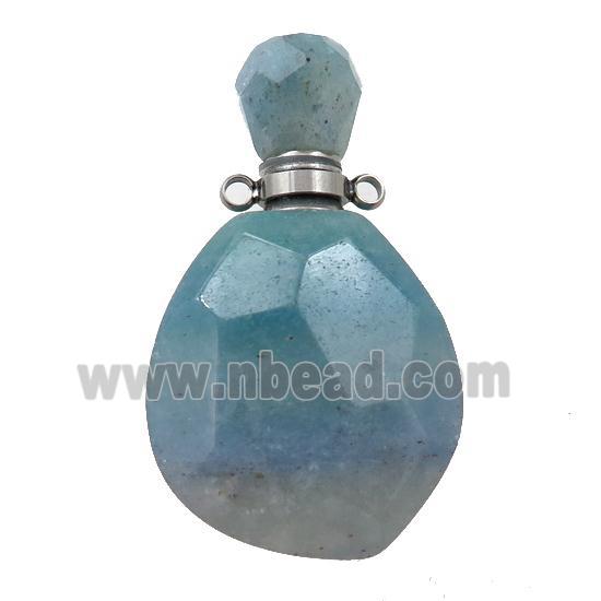 green Quartz perfume bottle pendant