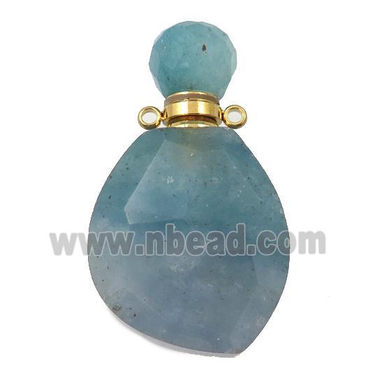 green Quartz perfume bottle pendant