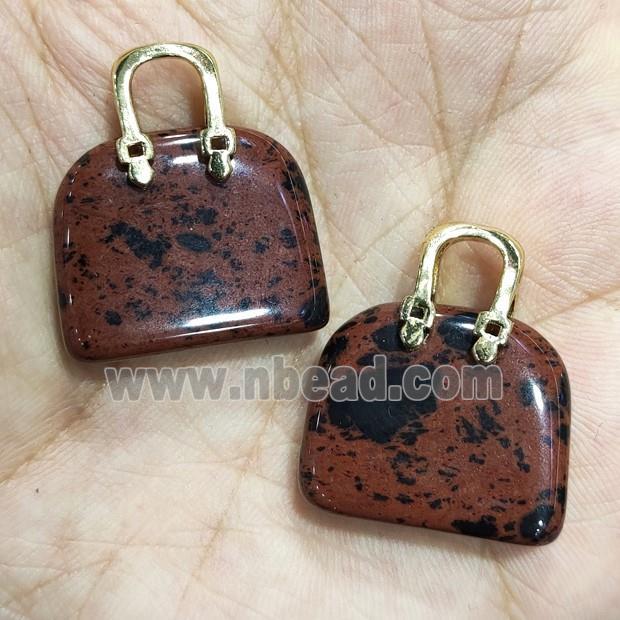 Autumn Jasper Bag Pendant