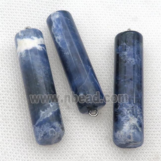 blue Sodalite Column pendant