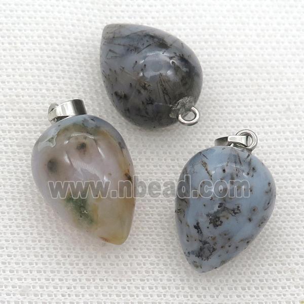 Rutilated Quartz Pendulum Pendant