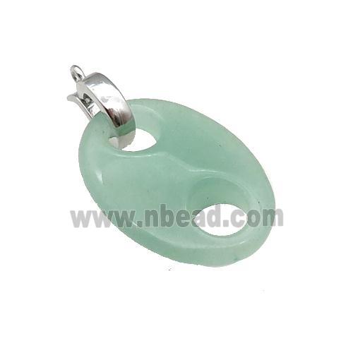 Green Aventurine Pignose Pendant