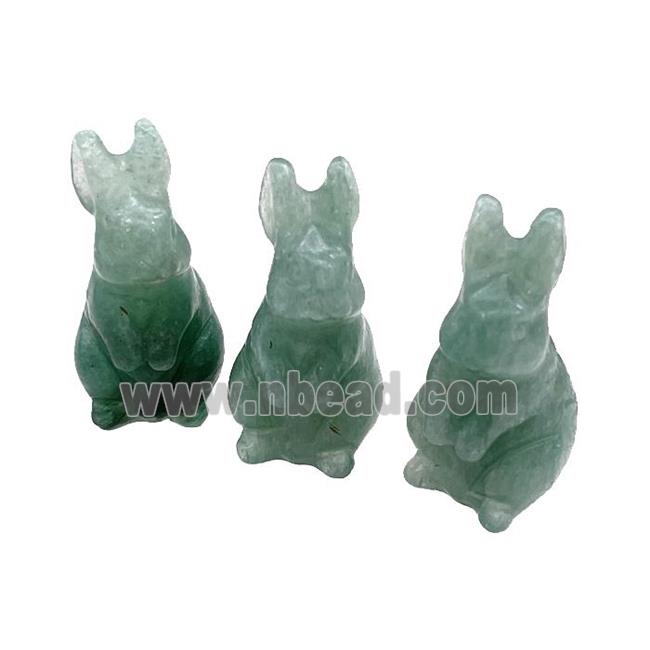 Natural Green Quartz Rabbit No Hole