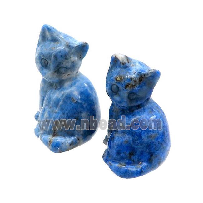 Blue Lapis Cat No Hole