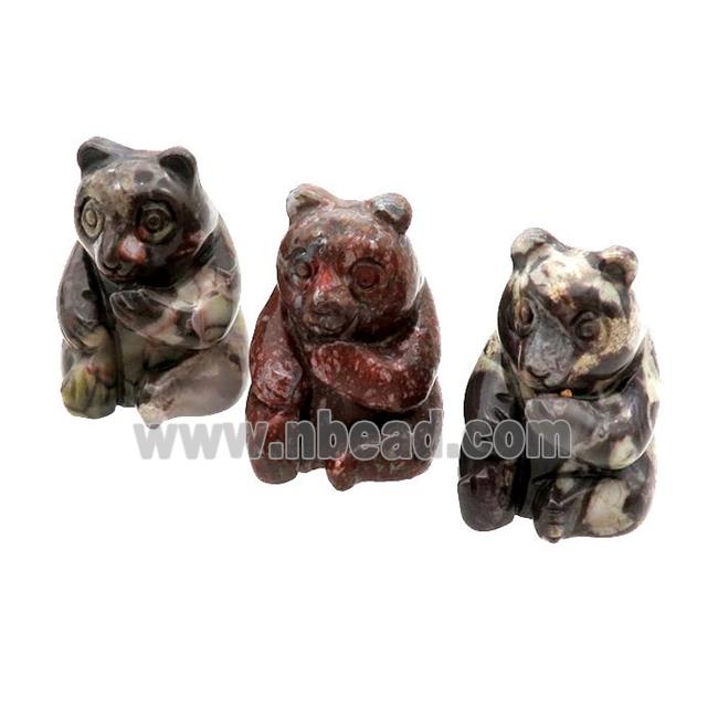 Ocean Jasper Bear No Hole