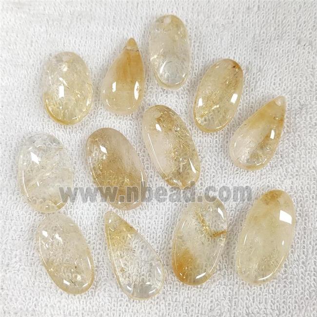 Citrine Pendant Mix Shape