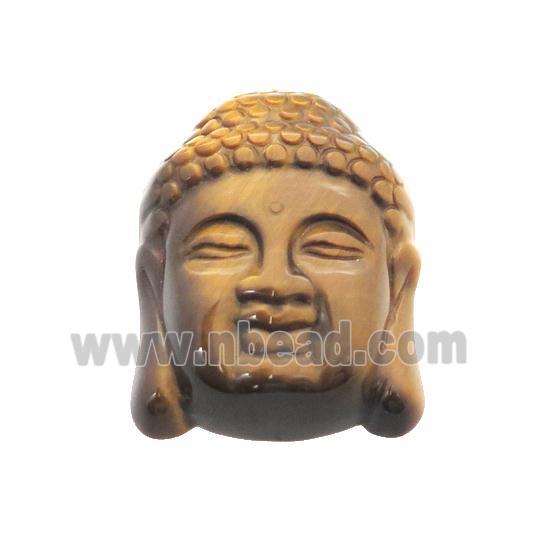 Natural Tiger Eye Stone Buddha Pendant