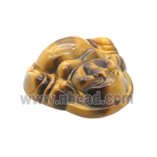 Natural Tiger Eye Stone Buddha Pendant