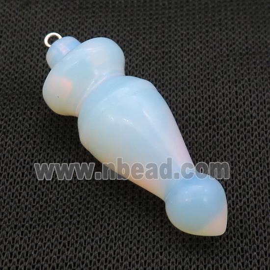 White Opalite Pendulum Pendant