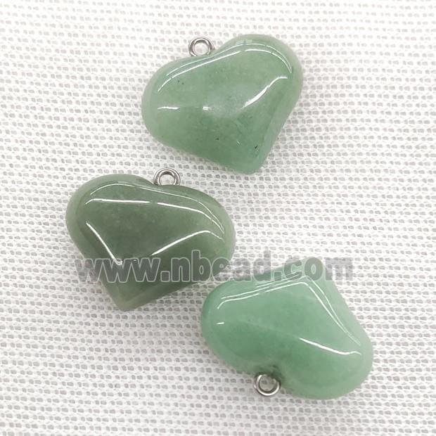 Green Aventurine Heart Pendant