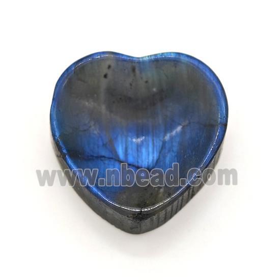 Labradorite Heart Pendant