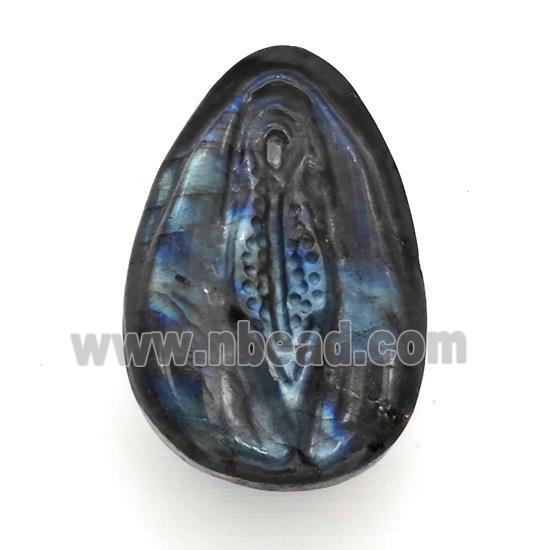 Labia Charms Labradorite Pendant