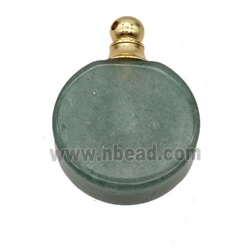 Natural Green Aventurine Perfume Bottle Pendant