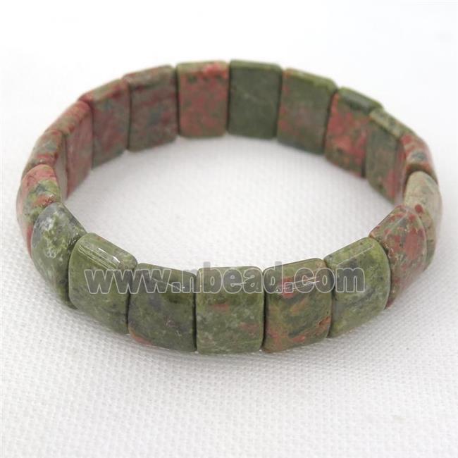 Unakite Bracelets, stretchy