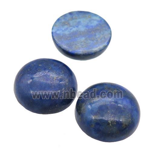 Blue Lapis Lazuli Cabochon, Circle