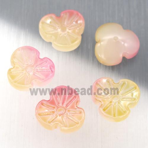 jadeite glass clover beads