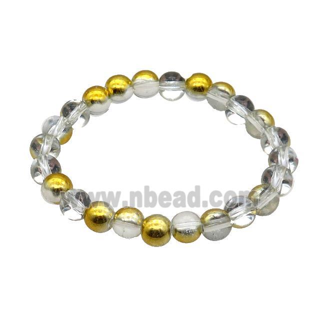 Crystal Glass Bracelet Stretchy