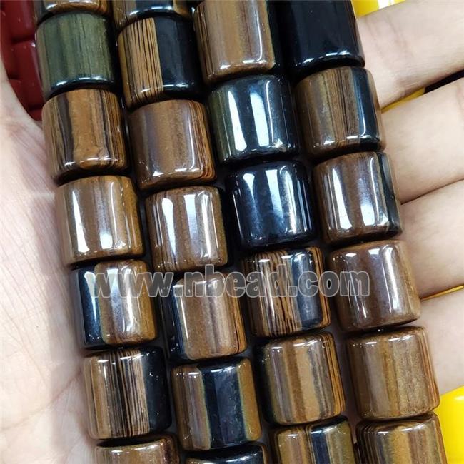 Tiger Resin Column Beads