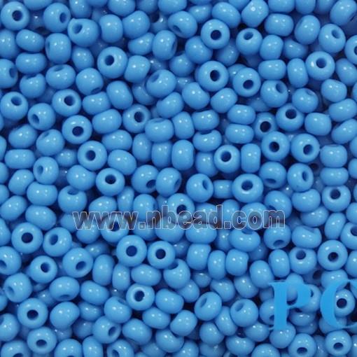 Blue Glass Seed Beads Rondelle A-Grade