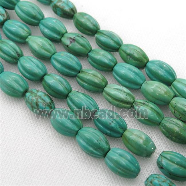 green Sinkiang Turquoise Beads